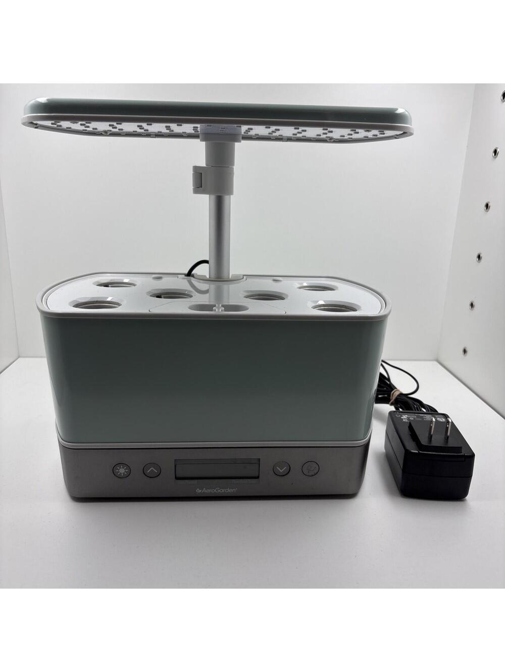 AeroGarden Harvest Elite Green Model #100691-PSG Tested/Works!
